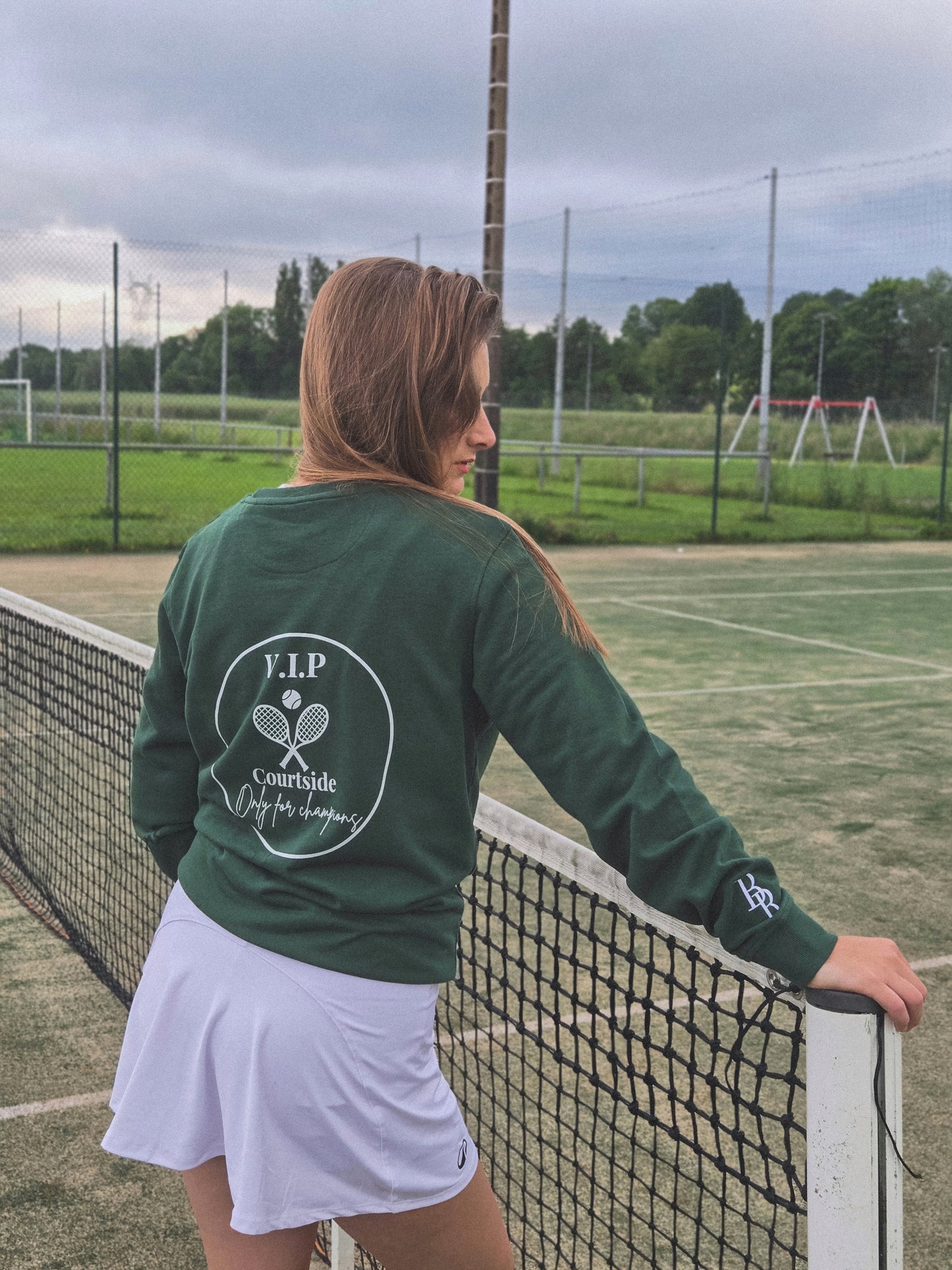 Match Point Sweatshirt - Bottle Green