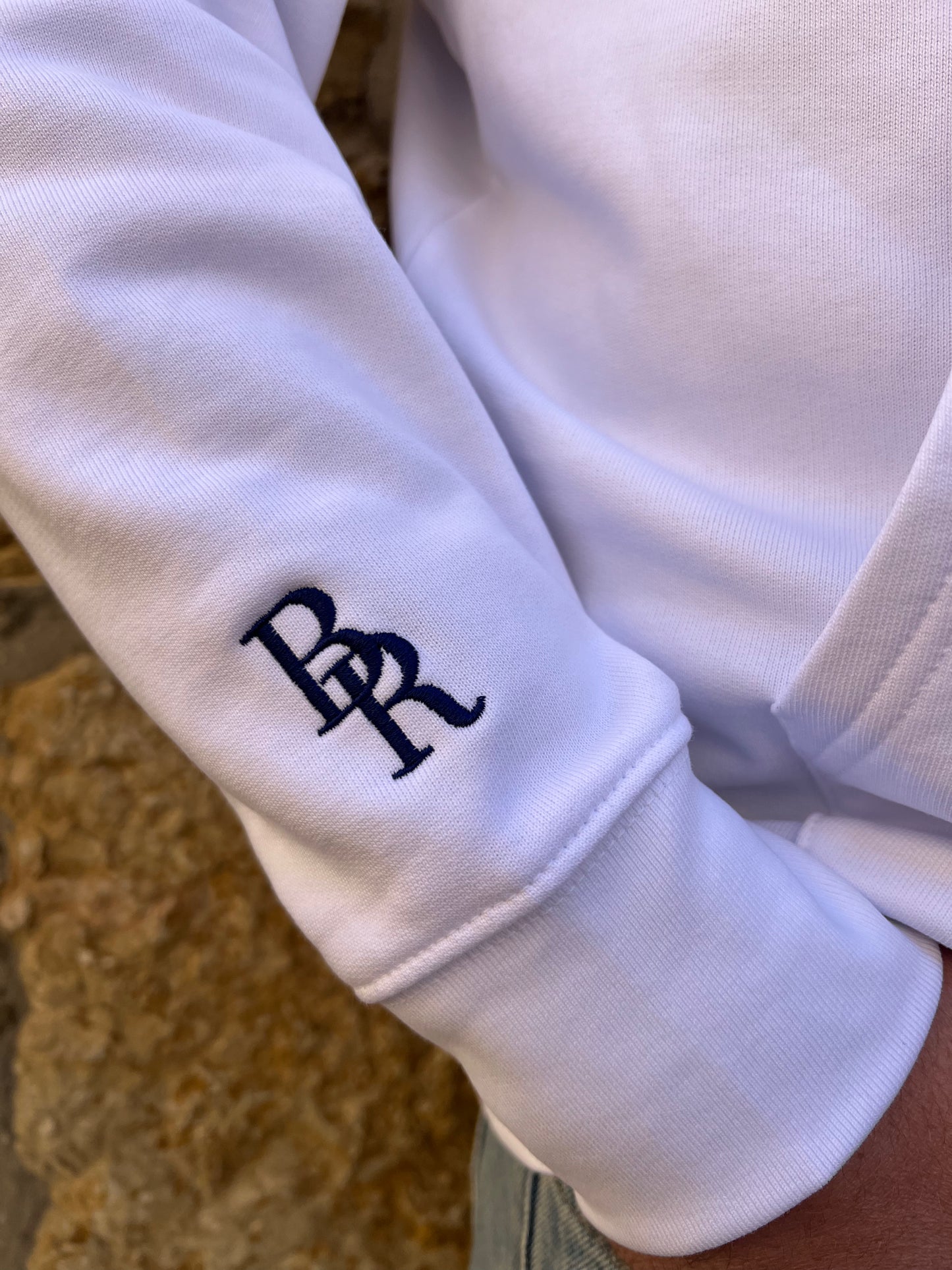 Polo Club Hoodie - White