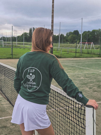 Match Point Sweatshirt - Bottle Green