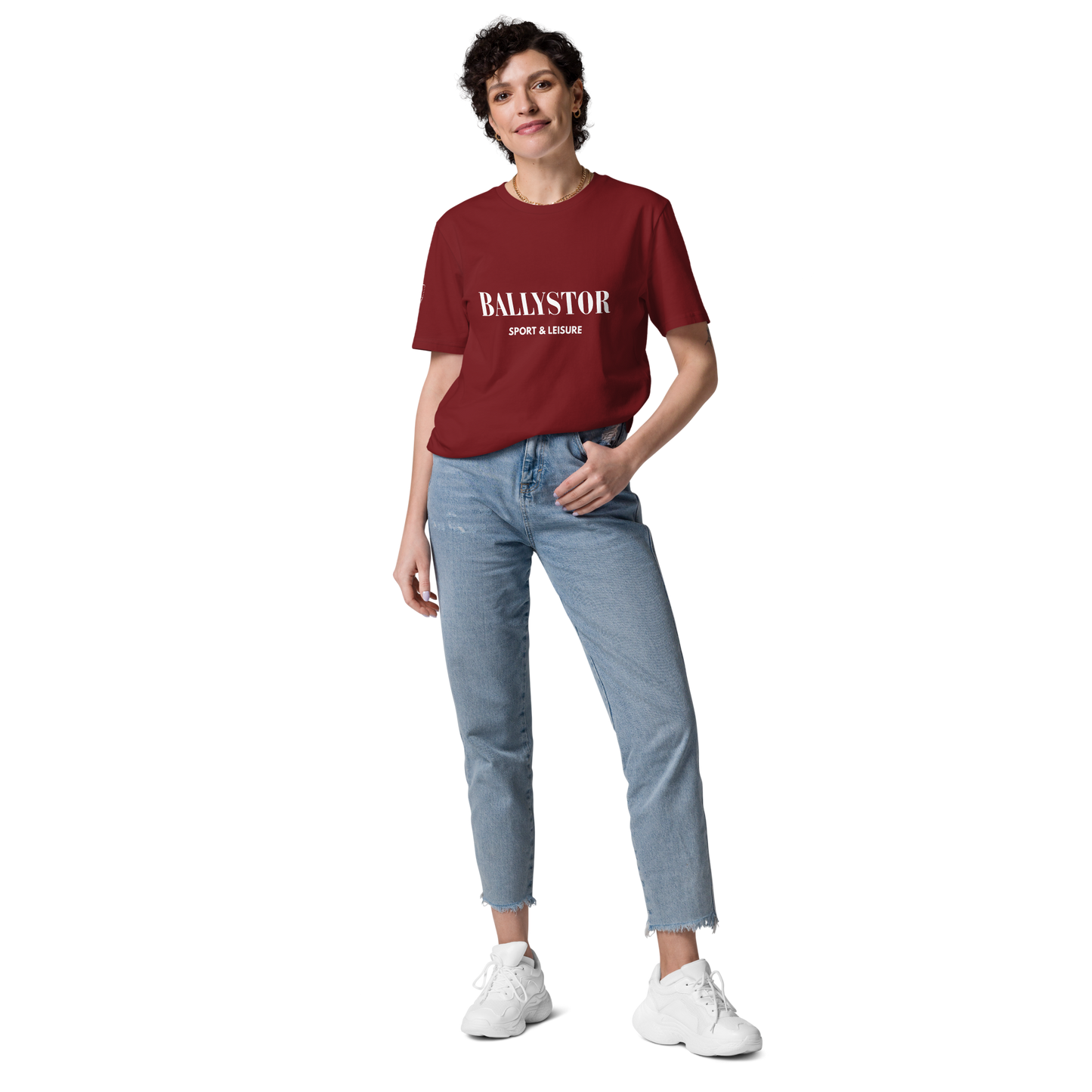 Riviera Line T-shirt - Bourgundy