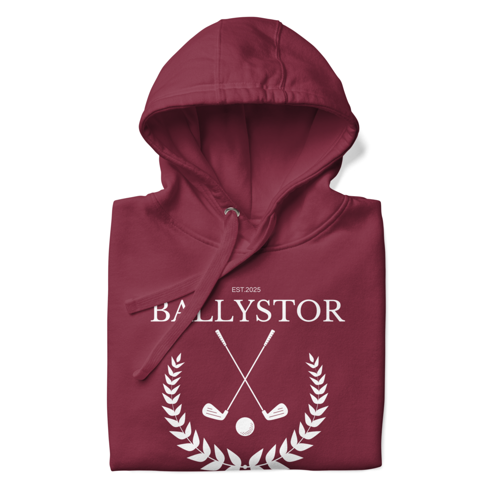 The 19th Hole Hoodie - Maroon