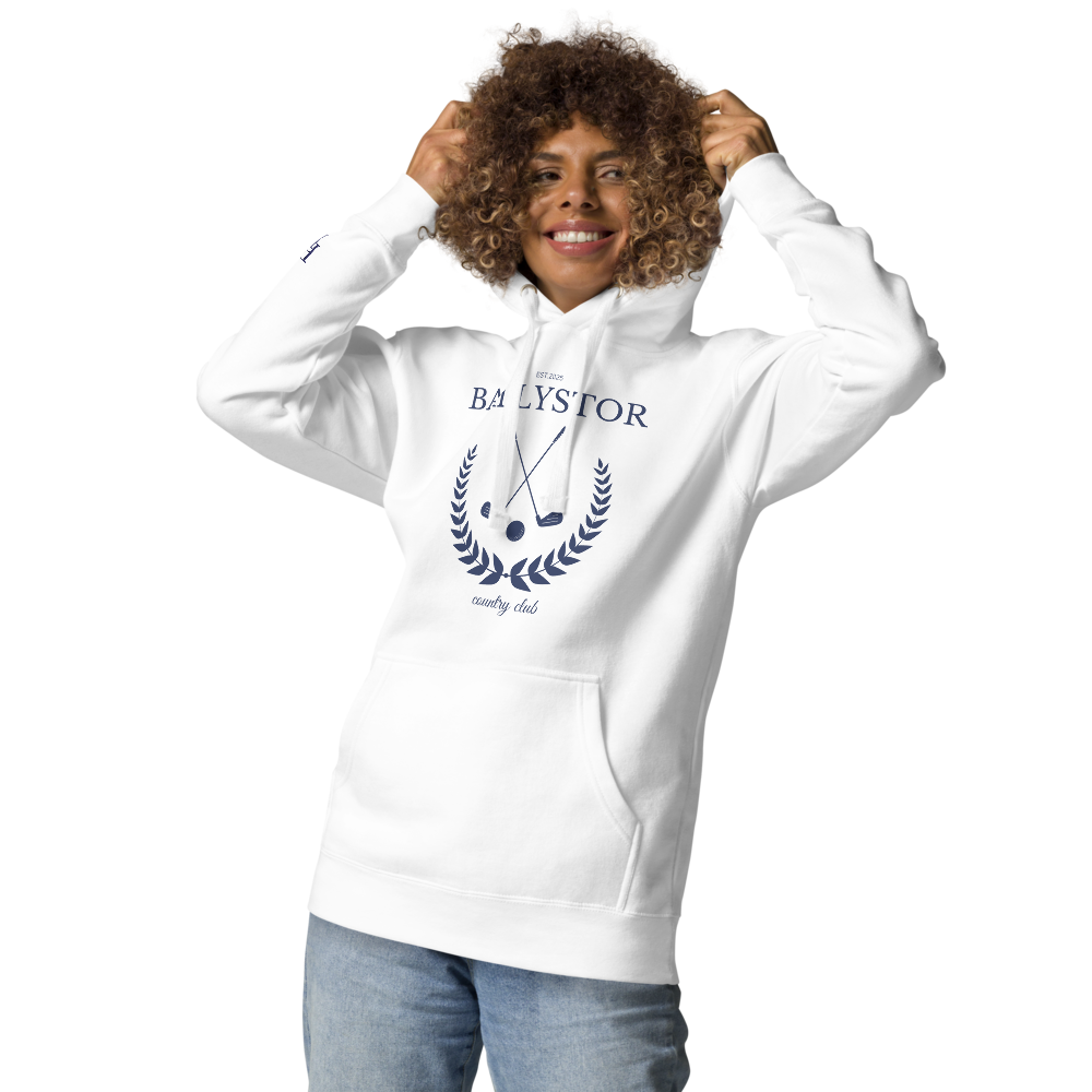 The 19th Hole Hoodie - White