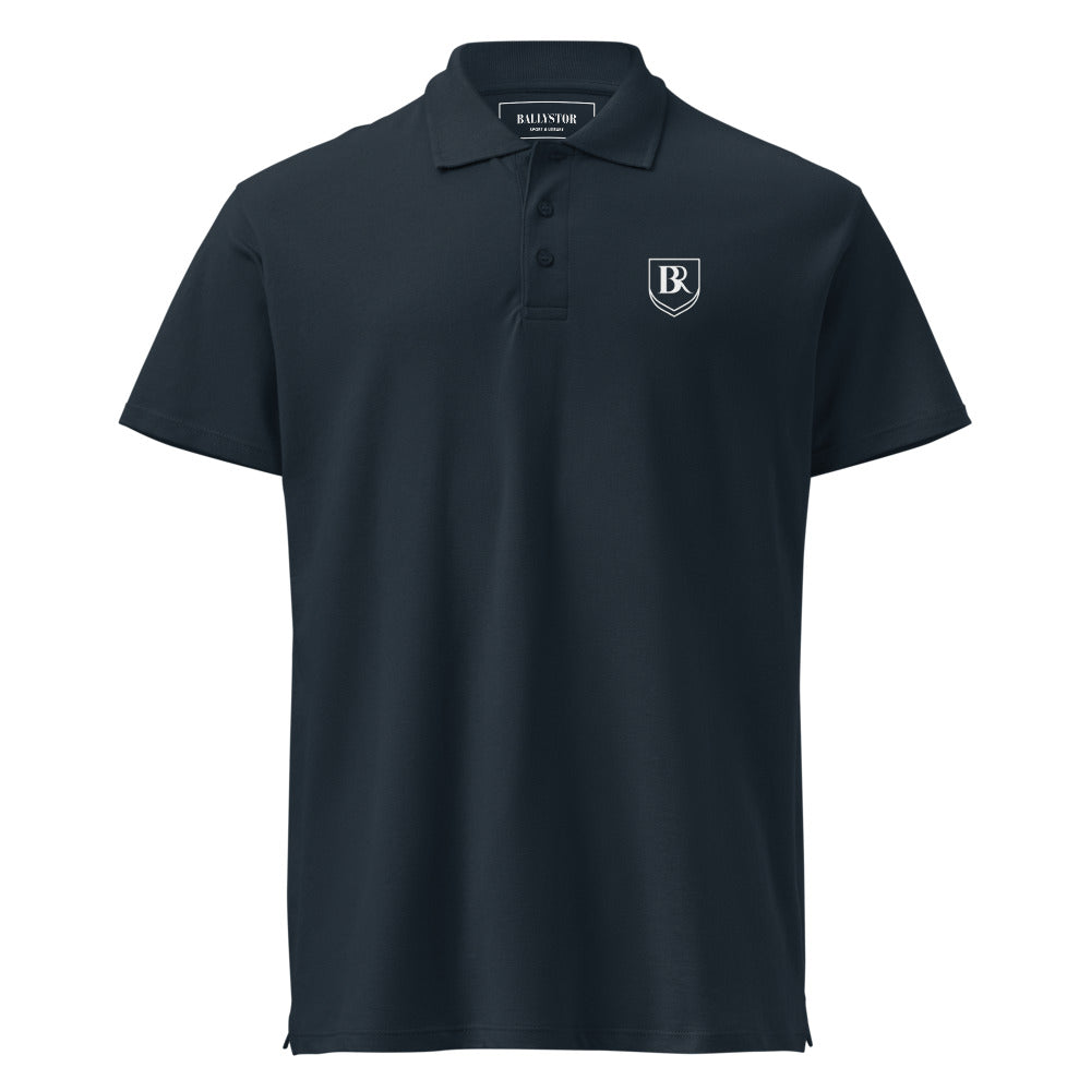 Heritage Pique Polo - Navy