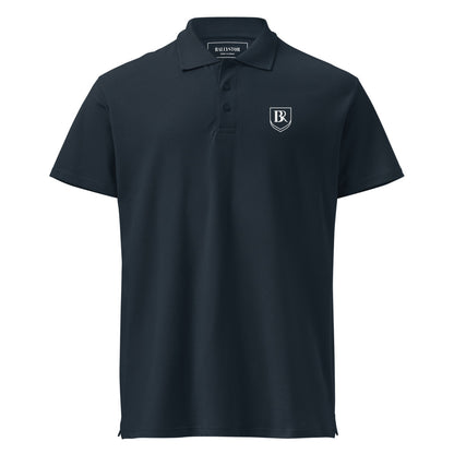 Heritage Pique Polo - Navy